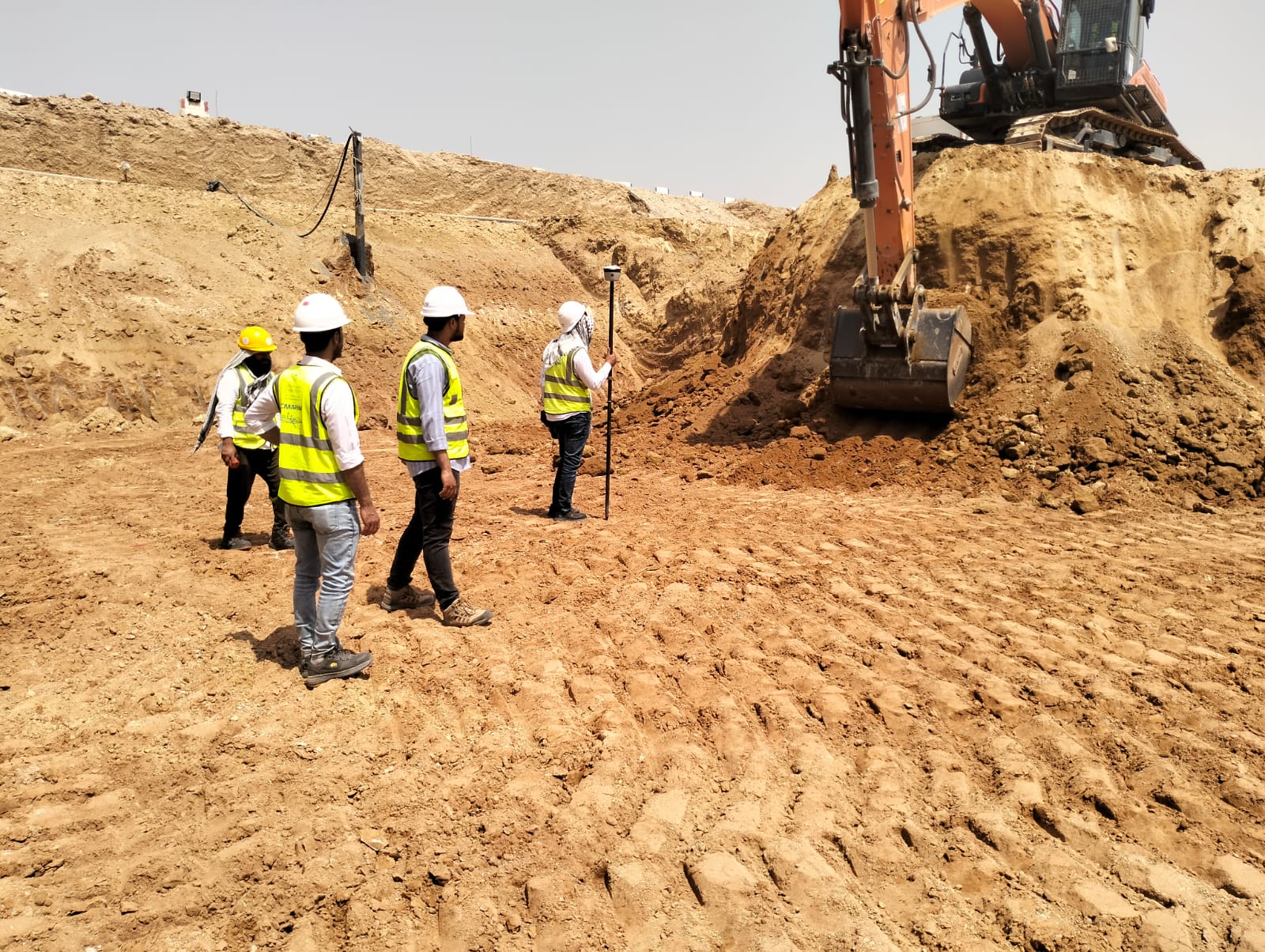 Roshan Al Arous Canal Excavation Work
